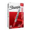 Sharpie Fine Point Permanent Marker Red Box of 12