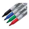 Sharpie Permanent Marker Fine Point Assorted Pack of 4