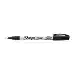 Sharpie Paint Marker Extra Fine Black Box of 12