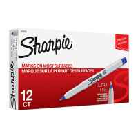 Sharpie Ultra Fine Point Permanent Marker Blue Box of 12