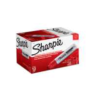 Sharpie Magnum Permanent Marker 44 Red Box of 12