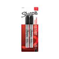 Sharpie Metal Bullet Black Pack of 2