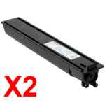 2 x Compatible Toshiba e-Studio 2505f 2007 Toner Cartridge T2507D