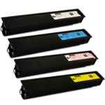 4 Pack Compatible Toshiba e-Studio 2040c 2540c 3040c 3540c 4540c Toner Cartridge Set TFC25D