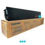 1 x Genuine Toshiba e-Studio 5516AC 6516AC 7516AC Cyan Toner Cartridge TFC616PC