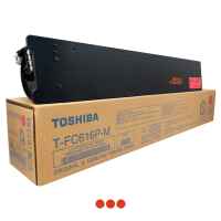1 x Genuine Toshiba e-Studio 5516AC 6516AC 7516AC Magenta Toner Cartridge TFC616PM