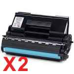 2 x Compatible Fuji Xerox Phaser 4510 Toner Cartridge High Yield 113R00712