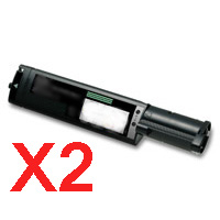 2 x Compatible Fuji Xerox DocuPrint C525A Black Toner Cartridge CT200649