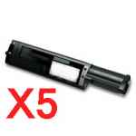 5 x Compatible Fuji Xerox DocuPrint C525A Black Toner Cartridge CT200649