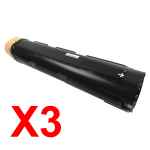3 x Compatible Fuji Xerox DocuCentre IV 6080 7080 Toner Cartridge CT201827