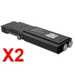 2 x Compatible Fuji Xerox DocuPrint CP405d CM405df Black Toner Cartridge CT202033