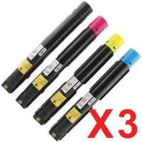 3 Lots of 4 Pack Compatible Fuji Xerox DocuCentre SC2020 SC2020nw Toner Cartridge Set