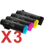 3 Lots of 4 Pack Compatible Fuji Xerox DocuPrint CP315dw CM315z Toner Cartridge Set