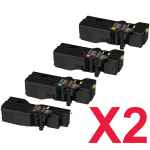 2 Lots of 4 Pack Compatible FUJIFILM Apeos C325z C325dw Toner Cartridge Set