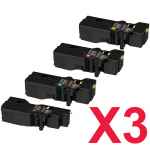 3 Lots of 4 Pack Compatible FUJIFILM Apeos C325z C325dw Toner Cartridge Set