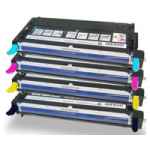 4 Pack Compatible Fuji Xerox DocuPrint C2100 C3210 Toner Cartridge Set