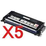 5 x Compatible Fuji Xerox DocuPrint C2200 C3300DX C3300 Black Toner Cartridge High Yield CT350674