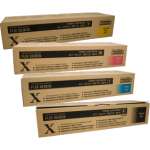 4 Pack Genuine Fuji Xerox DocuColour 5065 6075 Toner Cartridge Set
