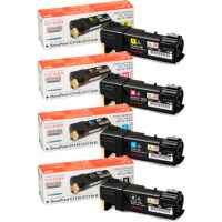 4 Pack Genuine Fuji Xerox DocuPrint C1110 Toner Cartridge Set