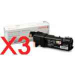 3 x Genuine Fuji Xerox DocuPrint C2120 Black Toner Cartridge CT201303