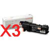 3 x Genuine Fuji Xerox DocuPrint C2120 Black Toner Cartridge CT201303