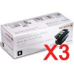 3 x Genuine Fuji Xerox DocuPrint CP105B CP205 CP205W CM205B CM205FW Black Toner Cartridge CT201591