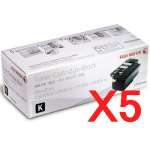 5 x Genuine Fuji Xerox DocuPrint CP105B CP205 CP205W CM205B CM205FW Black Toner Cartridge CT201591