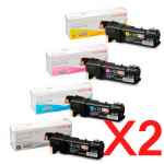 2 Lots of 4 Pack Genuine Fuji Xerox DocuPrint CP305D CM305D CM305DF Toner Cartridge Set