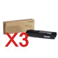 3 x Genuine Fuji Xerox DocuPrint CP405d CM405df Black Toner Cartridge CT202033