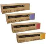 4 Pack Genuine Fuji Xerox DocuCentre SC2020 SC2020nw Toner Cartridge Set