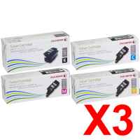 3 Lots of 4 Pack Genuine Fuji Xerox DocuPrint CP115W CP116W CP225W CM115W CM225FW Toner Cartridge High Yield Set