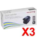 3 x Genuine Fuji Xerox DocuPrint CP115W CP116W CP225W CM115W CM225FW Black Toner Cartridge High Yield CT202264