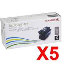 5 x Genuine Fuji Xerox DocuPrint CP115W CP116W CP225W CM115W CM225FW Black Toner Cartridge High Yield CT202264