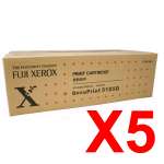5 x Genuine Fuji Xerox DocuPrint 5105d Toner Cartridge High Yield CT202337