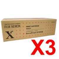 3 x Genuine Fuji Xerox DocuPrint 5105d Toner Cartridge Standard Yield CT202338