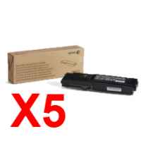 5 x Genuine Fuji Xerox DocuPrint CM415 CM415AP Black Toner Cartridge CT202352