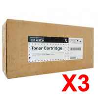 3 x Genuine Fuji Xerox DocuPrint M465 M465AP Toner Cartridge Standard Yield CT202372