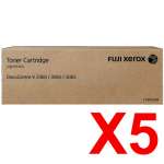 5 x Genuine Fuji Xerox ApeosPort 2560 3060 3560 Toner Cartridge CT202508