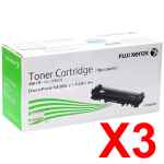 3 x Genuine Fuji Xerox DocuPrint P275dw M275z P285dw M285z Toner Cartridge High Yield CT202878