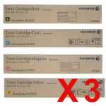 3 Lots of 4 Pack Genuine Fuji Xerox DocuCentre SC2022 Toner Cartridge Set