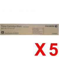 5 x Genuine Fuji Xerox DocuCentre SC2022 Black Toner Cartridge CT203024