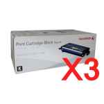 3 x Genuine Fuji Xerox DocuPrint C2200 C3300DX C3300 Black Toner Cartridge High Yield CT350674