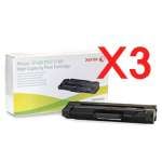 3 x Genuine Fuji Xerox Phaser 3155 3160 3160N Toner Cartridge CWAA0805