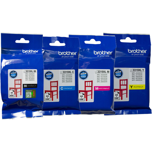 Brother LC-3319XL Ink Cartridge x 4 